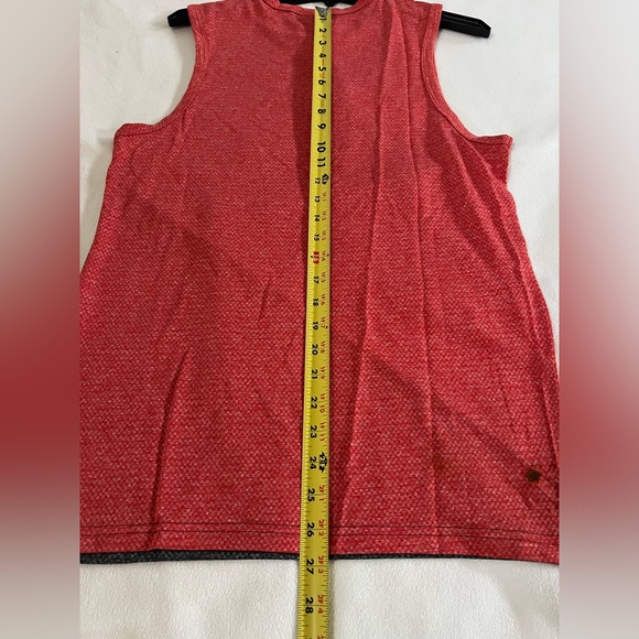 Reebok Men's Workout Ready Melange Tank STYLE FK6224 RED/GREY SIZE SMALL NWT - Picture 16 of 16